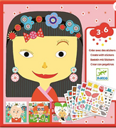 Djeco | Create with Stickers All Different