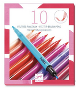 Djeco | 10 Felt Brushes Pink