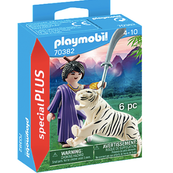 Playmobil | Fighter w Tiger 70382
