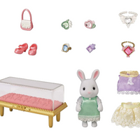 Sylvanian Families | Fashion Playset Jewels & Gems w Rabbit Sister