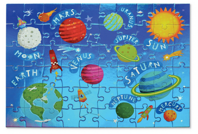 Crocodile Creek - 60 pc Foil Puzzle - Outer Space