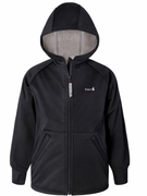 THERM All-Weather Hoodie - Black| Waterproof Windproof Eco