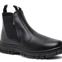 Grosby - Ranch Jnr - Black Leather Boot
