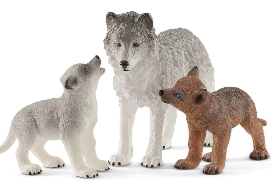 Schleich | Wolf Mother with Pups