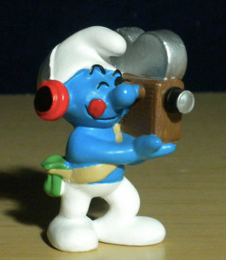 Schleich | Cameraman Smurf