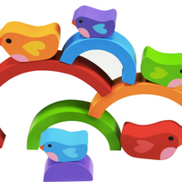 Kiddie Connect Bird and Rainbow Puzzle