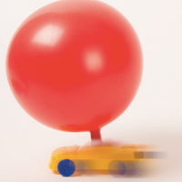 Balloon Racers - Air powered Car/ Boat/ Copter