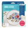 Hinkler - Cross-Stitch Kit - Floral Hedgehog