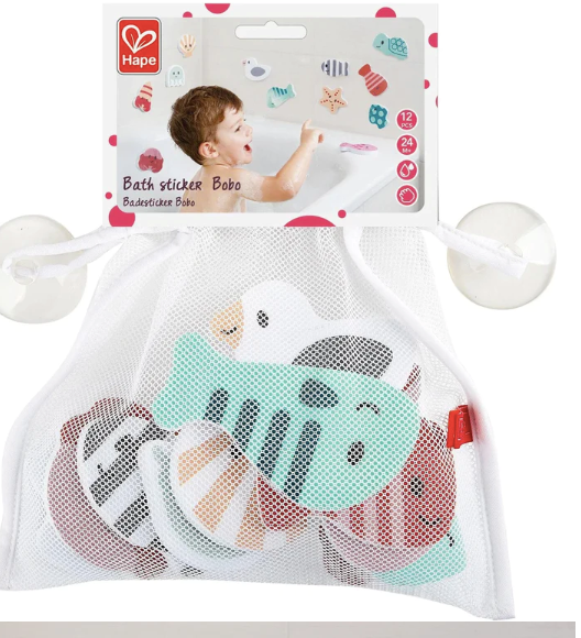 Hape - Bath Stickers Bobo