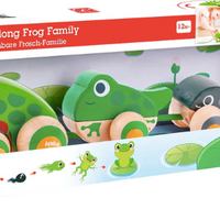 Hape - Pull-Along Frog Family