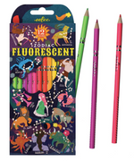 eeBoo Zodiac 12 piece Fluorescent Pencils