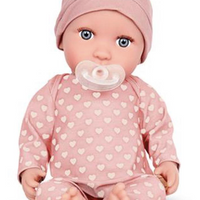 Babi | Baby Doll with Pajama & Pink Hat - 14 Inch