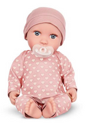 Babi | Baby Doll with Pajama & Pink Hat - 14 Inch