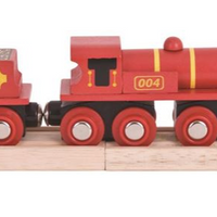 Bigjigs Rail - Big Red Engine