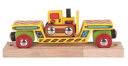 Bigjigs Rail - Bulldozer Low Loader