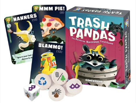 Gamewright | Trash Pandas The Raucous Raccoon Card Game