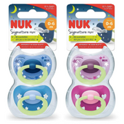 NUK | Signature Night soothers 2pk