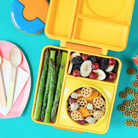 OmieLife - OmieBox Thermos Bento Lunchbox - Yellow