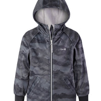 THERM All-Weather Hoodie - Black Mountain | Waterproof Windproof Eco