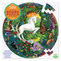 eeBoo - Unicorn Garden Jigsaw Puzzle - 500pc