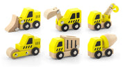 Viga - Construction Vehicles 6pc Set