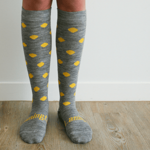 Lamington - Merino Wool Knee High Socks - Coast
