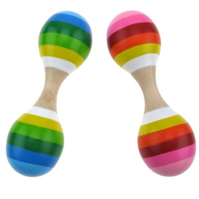 Wooden Maracas Rattle