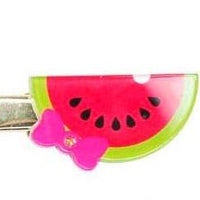 Pink Poppy - Sweet Red Watermelon Hairclip