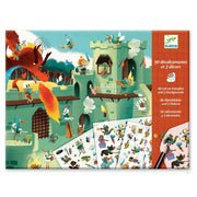 Djeco | Rub-On Transfers Medieval Tales