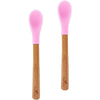 Avanchy - Silicone Tip Bamboo Spoon - Infant (Younger Babies)
