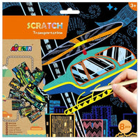Avenir | Scratch Art Transportation