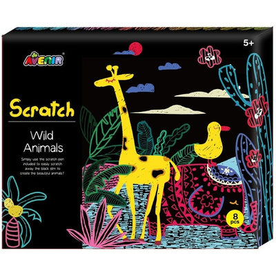 Avenir - Scratch Art - Wild Animals
