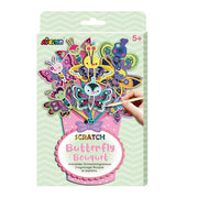 Avenir Scratch Butterfly Bouquet Green