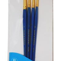 Daler Rowner - Simply Natural Sable Short 4 pc Paint Brushes