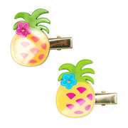 Pink Poppy - Tropical Pineapple Hairclip