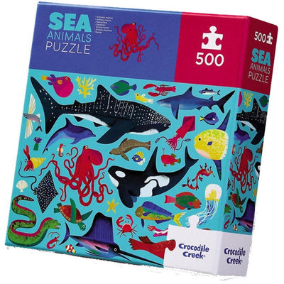 Crocodile Creek - Sea Animals Puzzle - 500pc