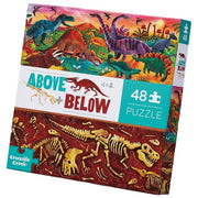 Crocodile Creek | Above + Below Dinosaur World 48pc