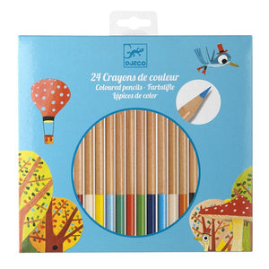 Djeco - 24 Coloured Pencils