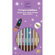Djeco | Metallic Pencil Set 8pcs
