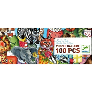 Djeco - Puzzle Gallery - Kings Party 100pc