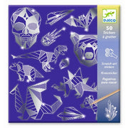 Djeco - Scratch Art Stickers - Iron