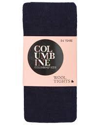 Columbine - Merino Wool Tights - Navy