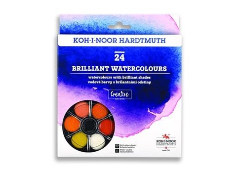 KOH-I-NOOR - Brilliant Watercolour Set 24