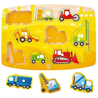 Hape - Construction Peg Puzzle