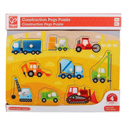 Hape - Construction Peg Puzzle