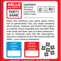 Gamewright - Hello My Name Is Party Game