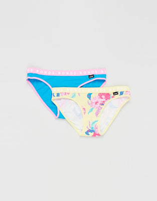 BONDS - Girls Hipster Bikini 2pk - Banana Cream/Floral