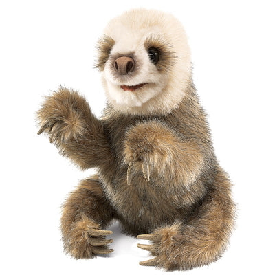 Folkmanis Puppets - Baby Sloth Hand Puppet