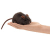 Folkmanis Puppets - Mini Brown Mouse Finger Puppet