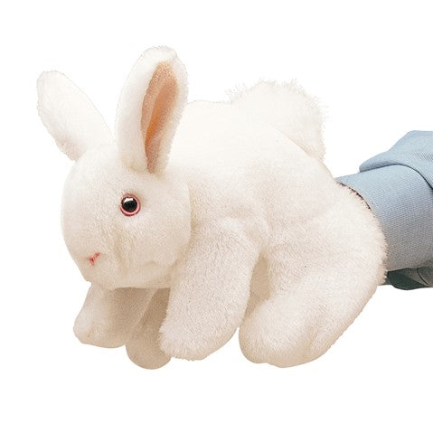 Folkmanis Puppet - White Bunny Hand Puppet